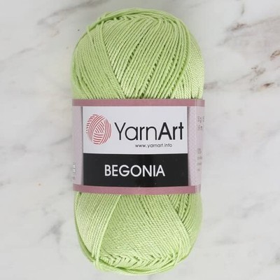 Yarnart Begonia Thin Sport Cotton Yarn 169 Meters 100 Mercerized Summer Knit