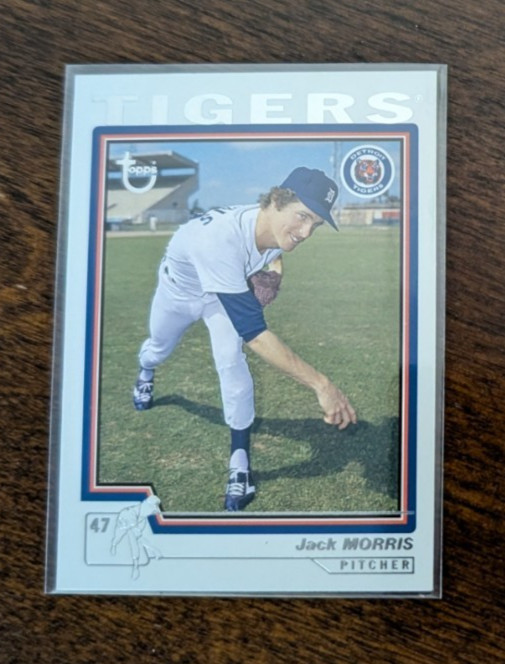 2004 Topps Retired Signature #84 Jack Morris Tigers