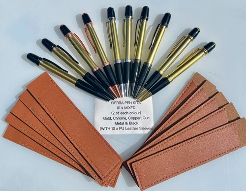 Sierra Pen Kits in Chrome, Gun