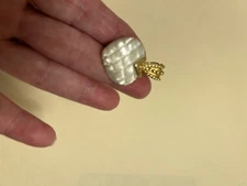 Heart Pendant 14K Yellow Gold & Mother Of Pearl