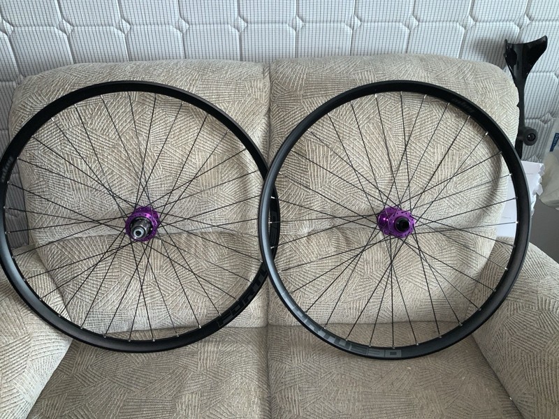 Hope Fortus 30/29 Wheel Set Boost ,pro 5 Hubs  110/148 Purple