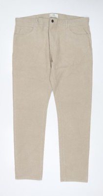 Herrenhose UK Größe 40 in Marks and Spencer Slim Fit Beige
