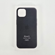 Genuine Apple Case For iPhone 13 Leather Case with MagSafe - Midnight - New