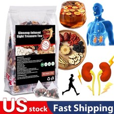 Ginseng-infused Eight Treasure Tea Kidney Ginseng Wolfberry Mulberry Health