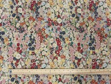 Floral Heavy Tapestry Fabric 'Wisley' Multicoloured Curtain Upholstery Material