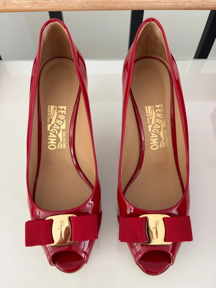 Ferragamo Red Shoes for Women for sale | eBay