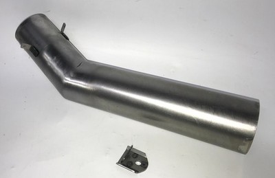 1971 1972 1973 Penton KTM GS 100 125 MUFFLER PIPE EXHAUST MID SECTION SHROUD