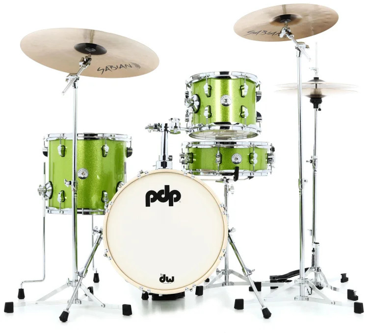 PDP New Yorker 4- Shell - Electric Green Sparkle 80390₽