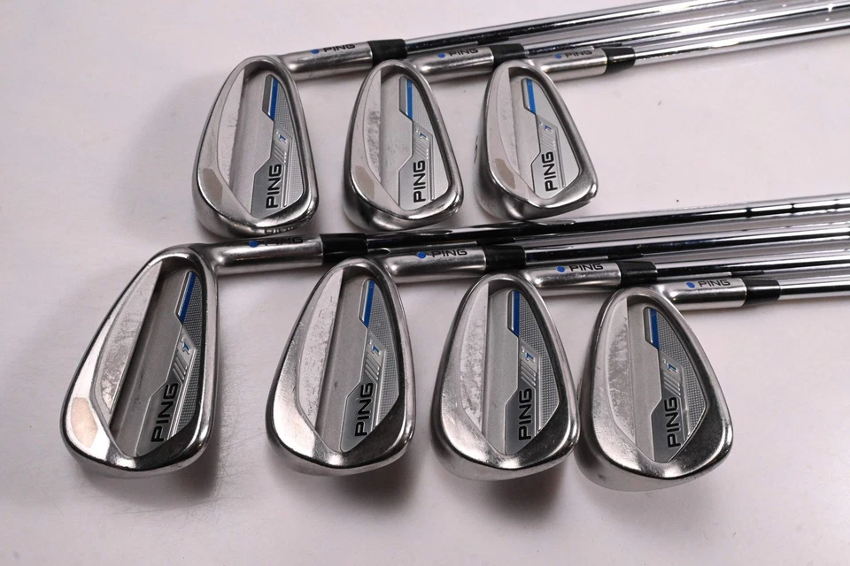 Ping i-Series E1 Irons / 4-PW / Blue Dot / Stiff Flex N.S.Pro Modus³ Tour 105 - Image 2 of 4