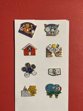 Kiwanis International Lapel Pins Lot of 8