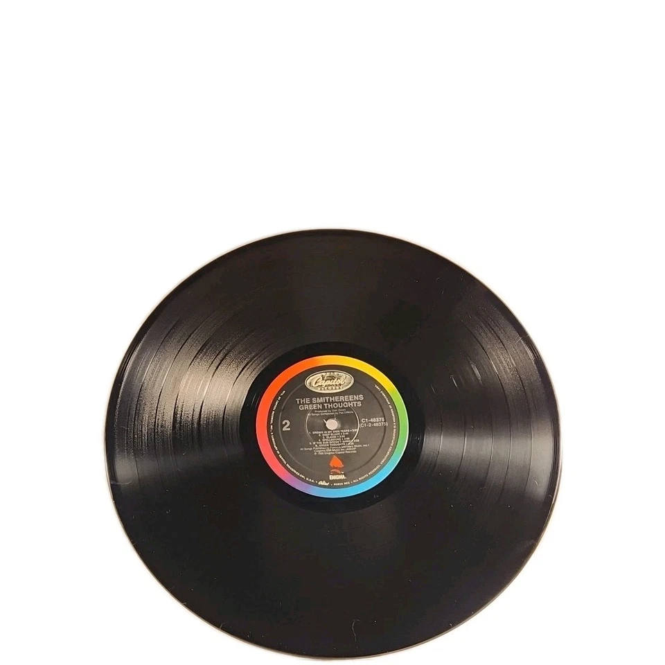 The Smithereens Green Thoughts 1988 Capitol C1-48375 Vinyl Album LP NM/Ex r89 Foto 4 de 4