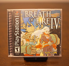 Capcom Breath of Fire IV Sony PlayStation 1 T-Teen NTSC-U/C Breath of Fire