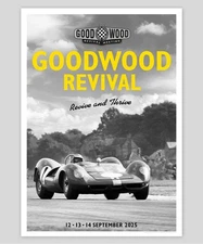 Goodwood Revival 2025 September 12th 13th 14th Poster