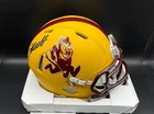 CAM SKATTEBO signed auto ASU SUN DEVILS Mini Football Helmet w/ COA JSA