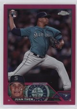 2023 Topps Chrome Update Magenta Refractor 236/399 Juan Then #USC107 3c2