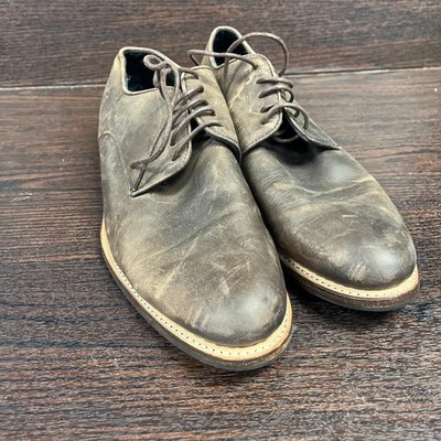 Thursday Boots Co. Men's Shoes Size 11.5 US Brown Distressed Leather Oxfords