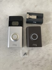 Ring Video Doorbell 2 (8VR1S7-0EN0) + Battery, Mount & Install Tools