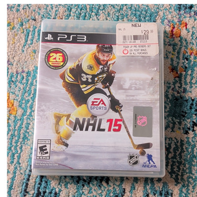 EA SPORTS NHL 15 Sony PlayStation 3 PS3 Manual Included E10+ Hockey