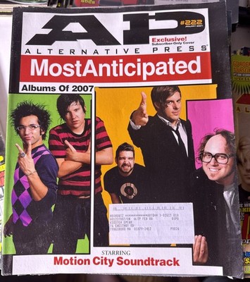 Alternative Press - AP #222 Fall Out Boy Panic at the Disco Avenged Sevenfold 