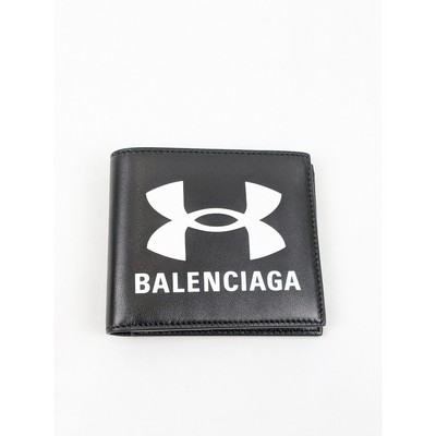 Balenciaga x Under Armour Q:4 Wallet in Black BNWB OS