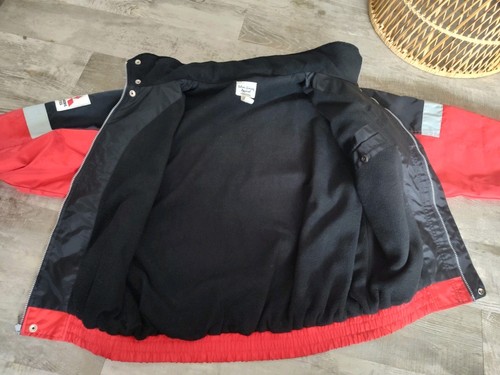 VINTAGE MITSUBISHI RALLIART PARKA JACKET Size Large Made In USA Nylon - Picture 17 of 23