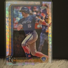 🔥🔥🔥Topps 2025 Chrome Logofractor Hunter Renfroe #125 Royals Baseball Card