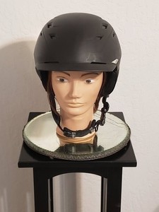 EXCELLENT MATTE BLACK SMITH VARIANCE SKI / SNOWBOARD HELMET SIZE XL MIPS