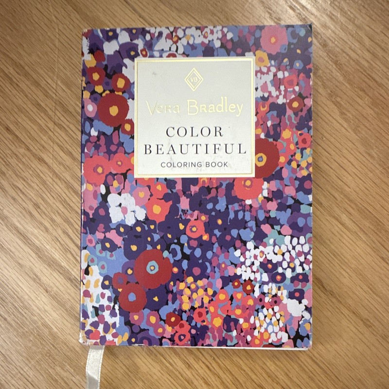 Vera Bradley - Color Beautiful Coloring Book (6in x 4.25in)