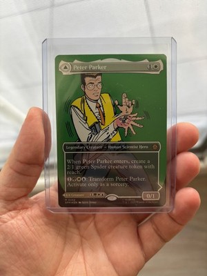 Magic The Gathering | Peter Parker 0232 | Borderless | Foil | Spider-Man | EX