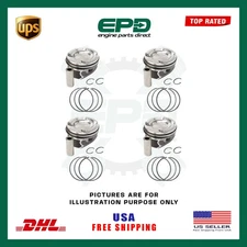 MERCEDEZ BENZ M274.920 2.0 PETROL ENGINE - PISTONS & RINGS SET X4 - STD