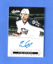 2013-14 Panini  ABSOLUTE INK  Signatures - Tim Erixon # 2  Columbus Blue Jackets