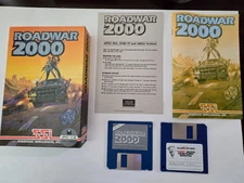 Roadwar 2000 Apple IIGS 3.5" Floppy by SSI - CIB - Tested