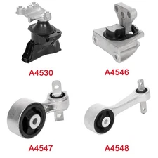 Engine Motor & Transmission Mount Set 4Pcs for  Honda Civic 1.8L 2006-2010