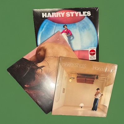 HARRY STYLES VINYL SET of 3 - S/T, FINE LINE (Exclusive) & HARRY S HOUSE All New