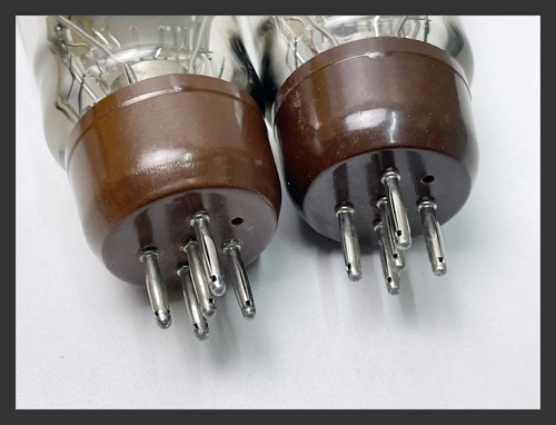 2 tubes à vide audio NOS STC 4045A CV243 as PX25 MATCHED Triode SE - Photo 14/17
