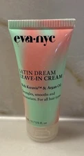 Eva NYC Satin Dream Leave-In Cream .7 fl oz/20 ml Keravis New Sealed Retired HTF