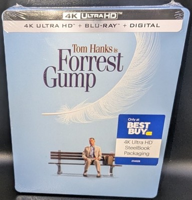 NEW Forrest Gump Limited Steelbook (4K UHD + Blu-Ray) Best Buy Exclusive