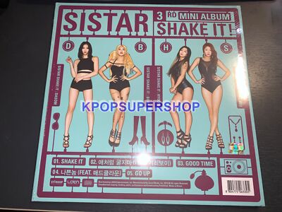 K-POP+アジア SISTAR 3rd Mini Album SHAKE IT BORAver SISTAR 3rd Mini Album Shake It CD Photocard New Sealed Rare
