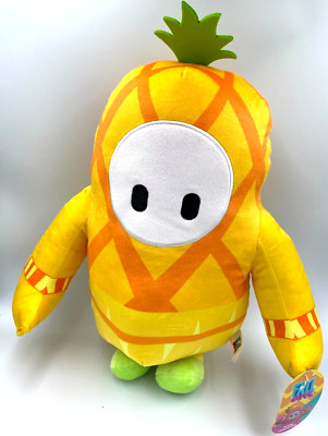 Giant Fall Guy Plush Toy Character 16 inch tall Pineapple Costume Fall Guys NWT