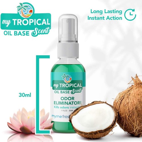 2x TROPICAL Air Freshener Concentrated Spray Car Scent Odour Eliminator Fresh - Picture 7 of 17