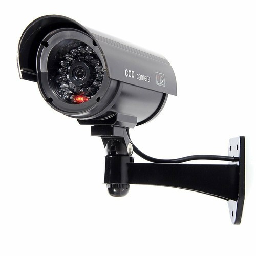 Dummy CCTV Bullet Cameras With Flashing LED Deter Crime For Indoor/Outdoor - Picture 13 of 58