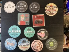 13 different  4 Pine micro Brewery New South Wales  issues BEER COASTERS