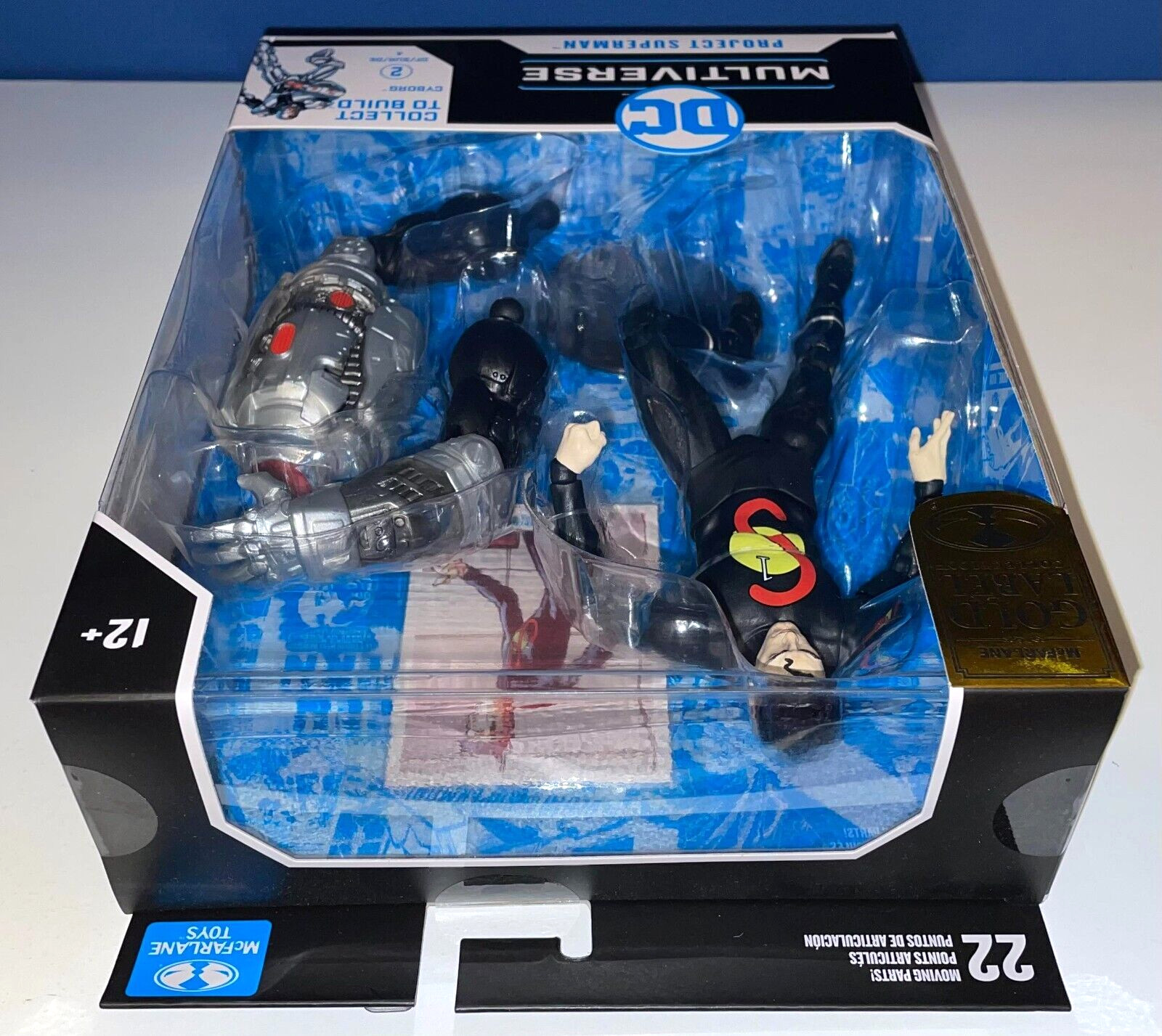 2023 McFarlane DC Multiverse PROJECT SUPERMAN 6" Action Figure MIB Cyborg BAF