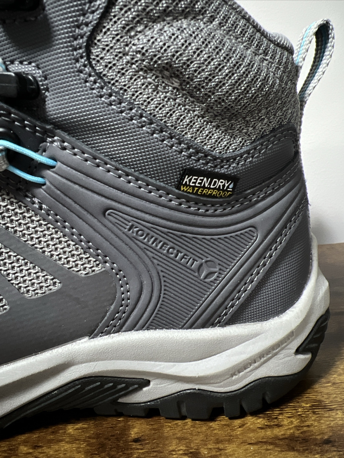 Stivali da lavoro KEEN da donna Reno KBF impermeabili punta media morbida EH ~ taglia 9 W LARGHI