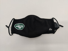 New York Jets New Era Face Mask/Gaiter Unisex Black New