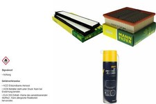 MANN Filtersatz MANNOL Klimareiniger passend für Mercedes-Benz E-Klasse