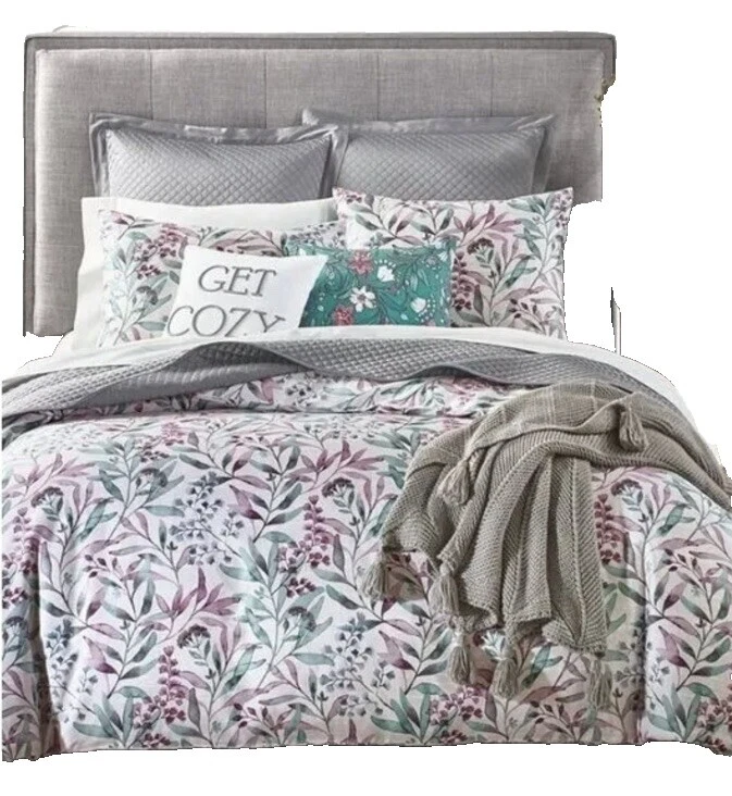 Fundas de edredón Floral Damasco Charter Club y Juegos de Cama