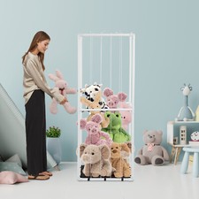 Plush Toy Storage Holder Kids Room Stuffed Animal Holder Plush Toy Organizer UK