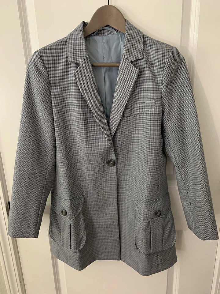 BALENCIAGA Blazer Check FR 38 — 第 2/4 张图片