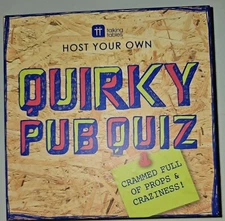 Quirky Pub Quiz Game by Talking Tables UK Game - NEW in Box Game Night
